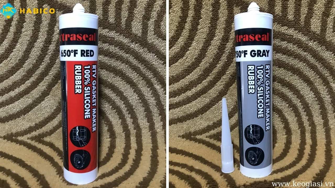 Xtraseal 650F Red RTV & 750F Gray RTV